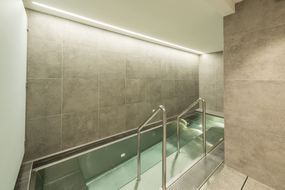 Indoor/outdoor pool