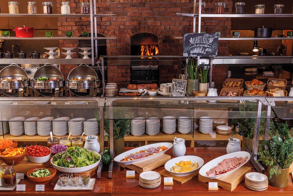 Breakfast buffet
