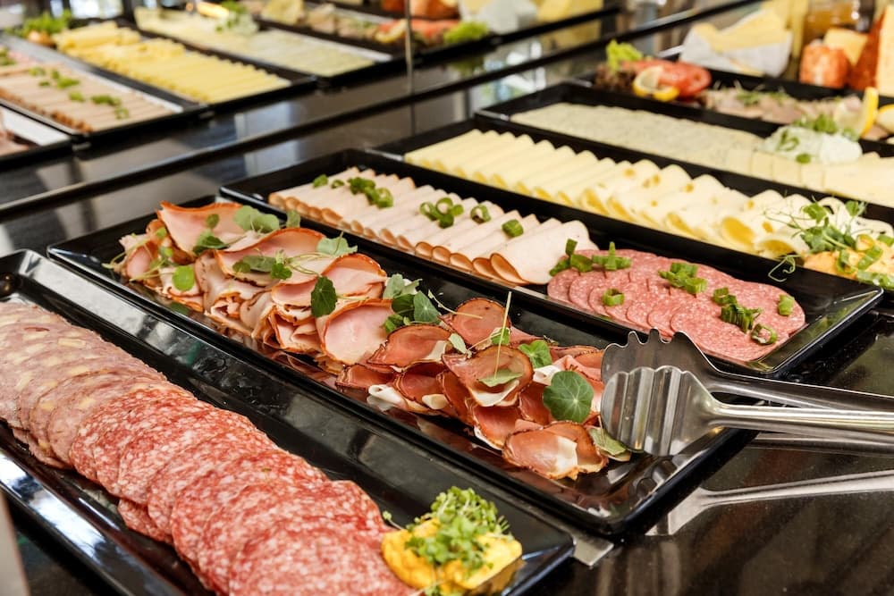 Breakfast buffet