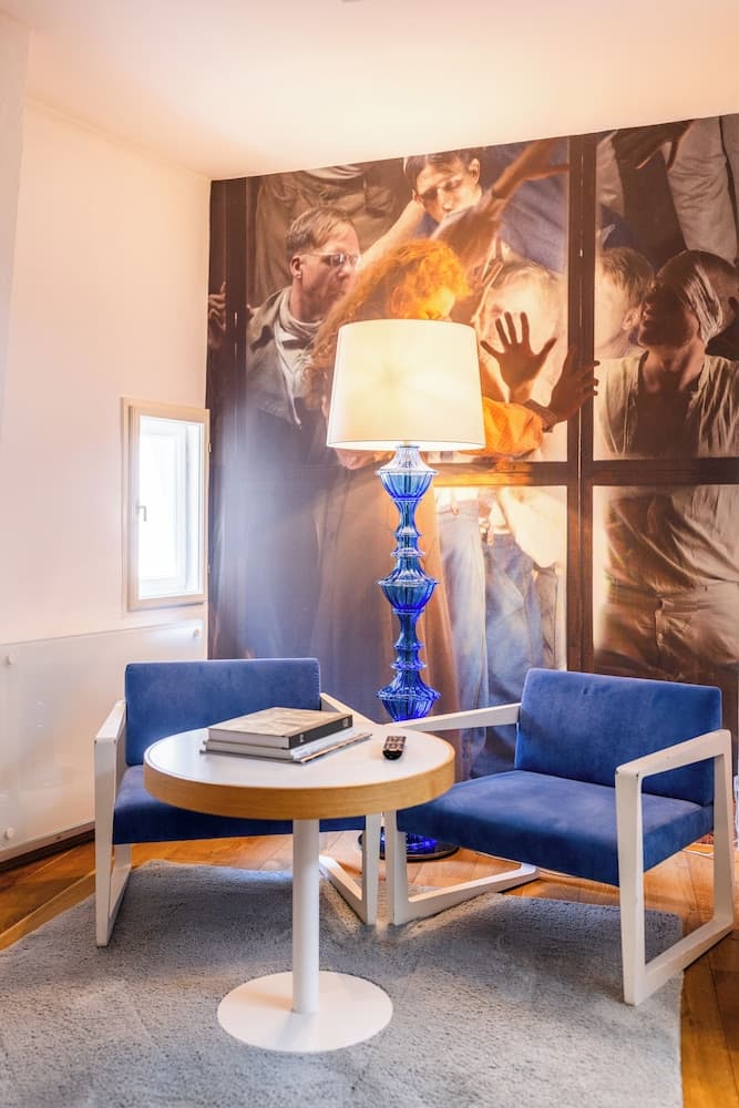 Lobby sitting area