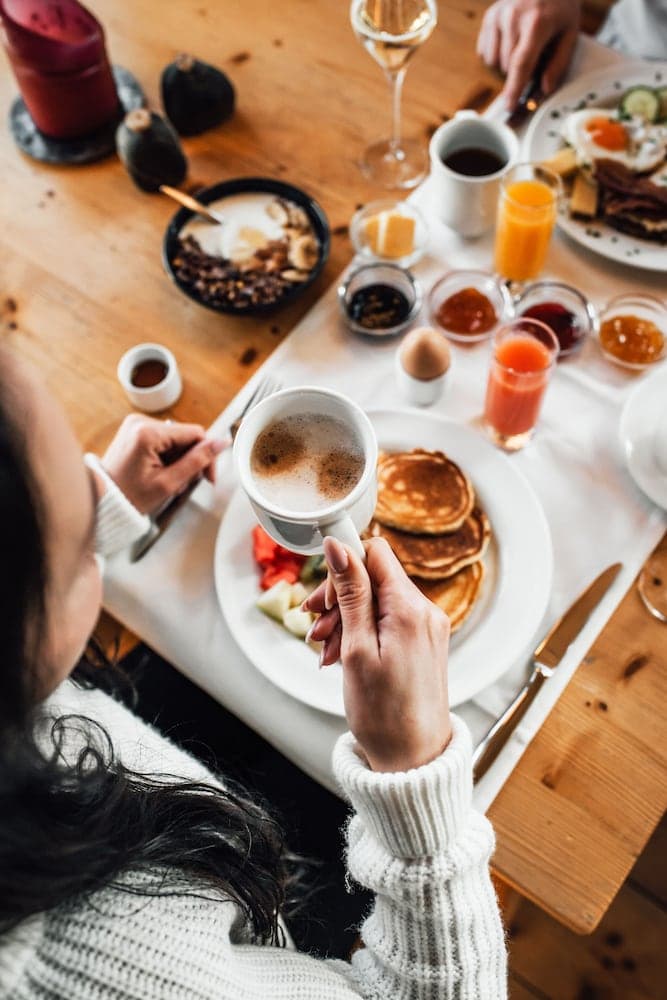 Breakfast buffet