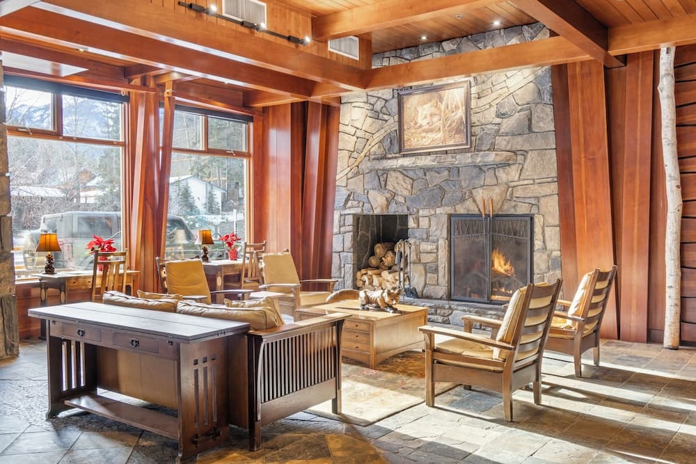 Lobby sitting area