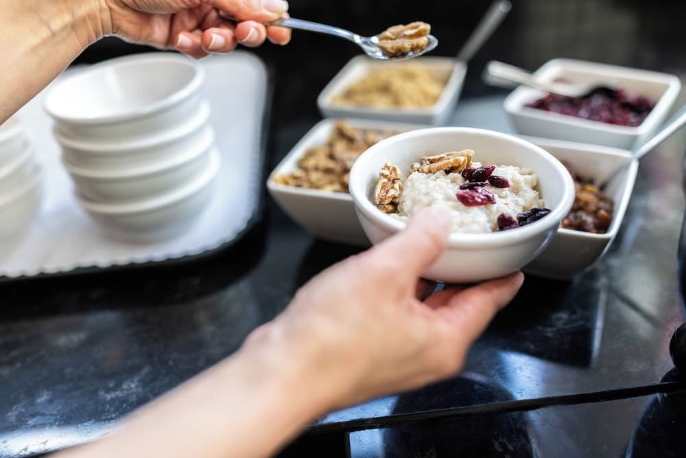 Breakfast buffet