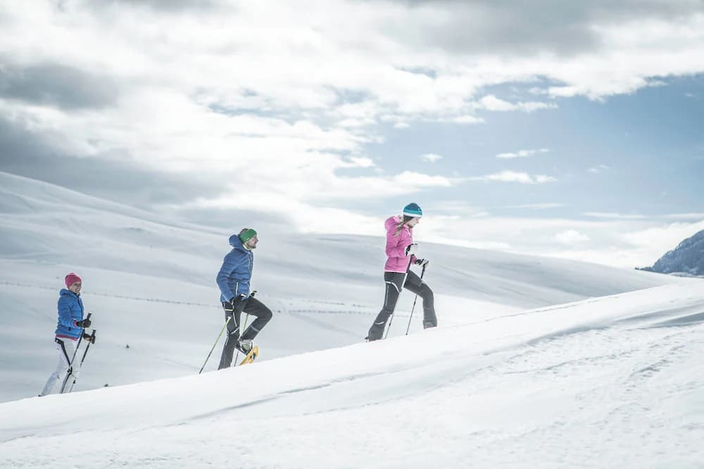 Snowshoeing