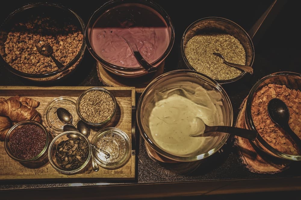 Breakfast buffet
