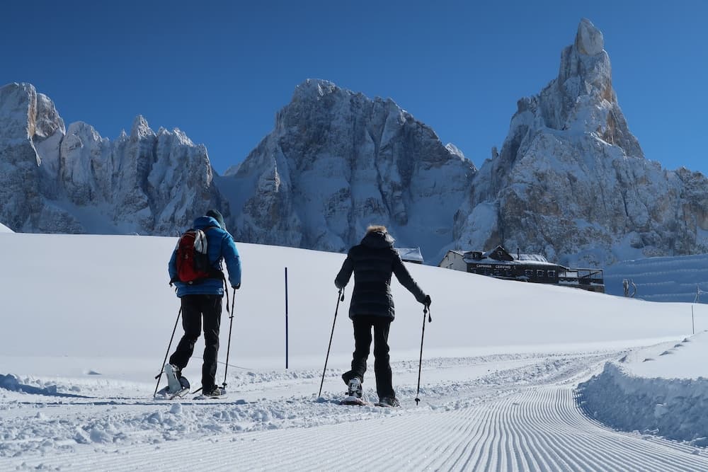 Snowshoeing