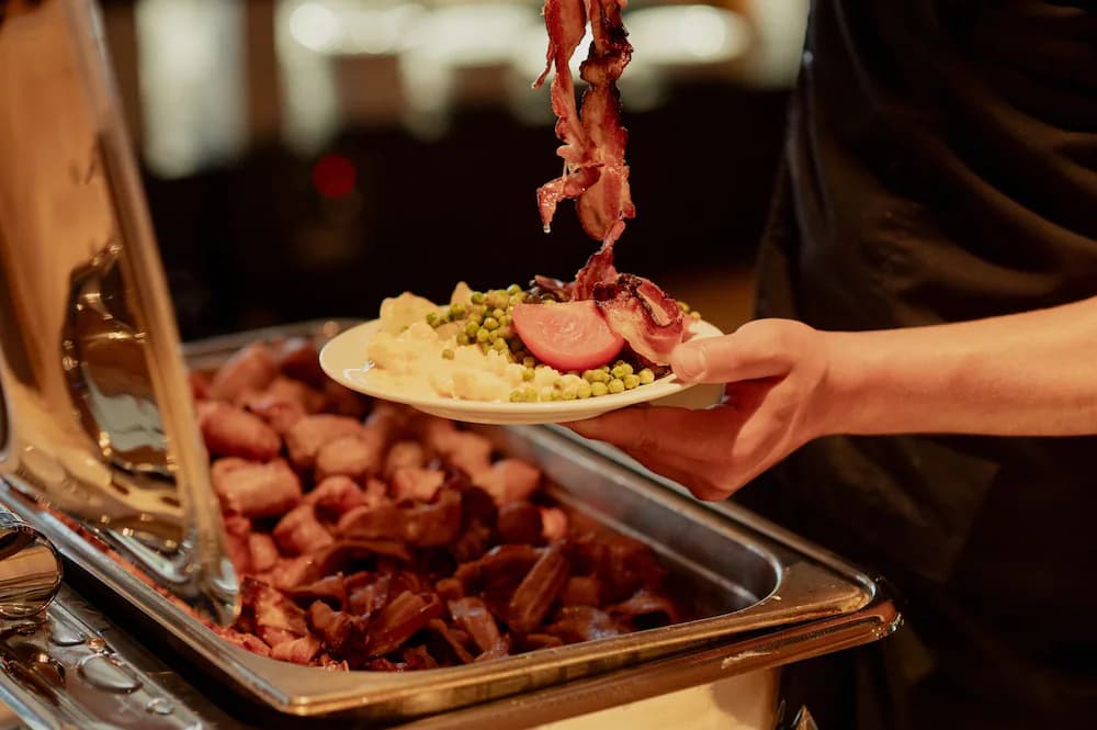 Breakfast buffet