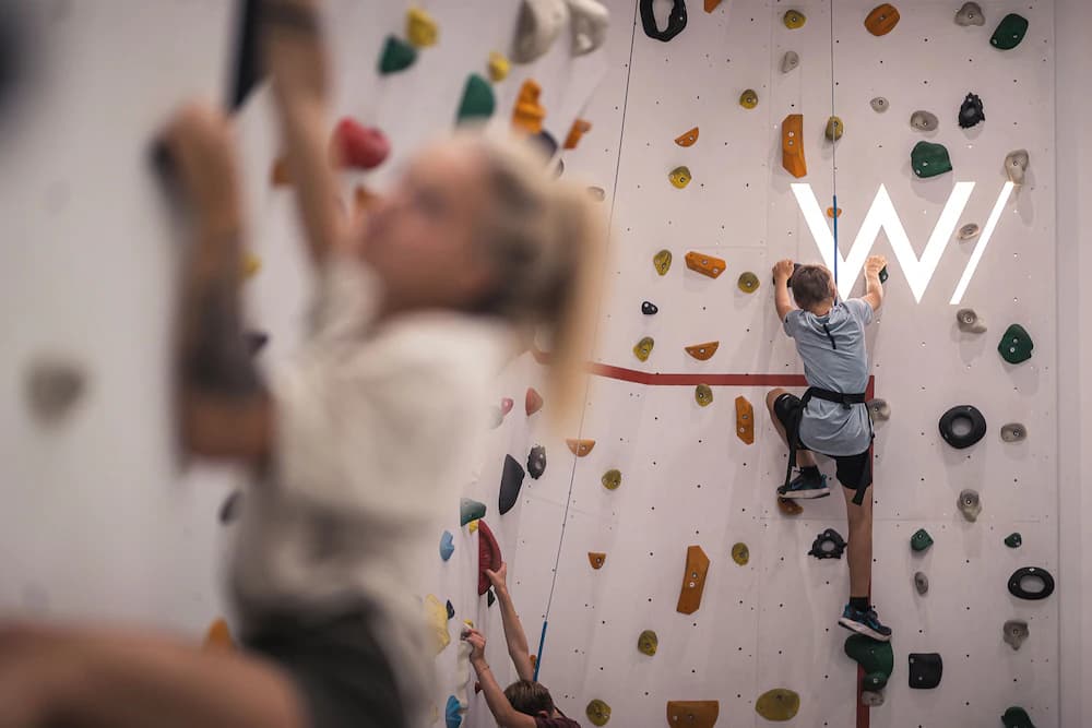 Rock climbing wall - indoor