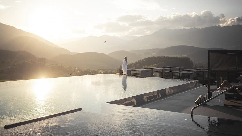Rooftop pool