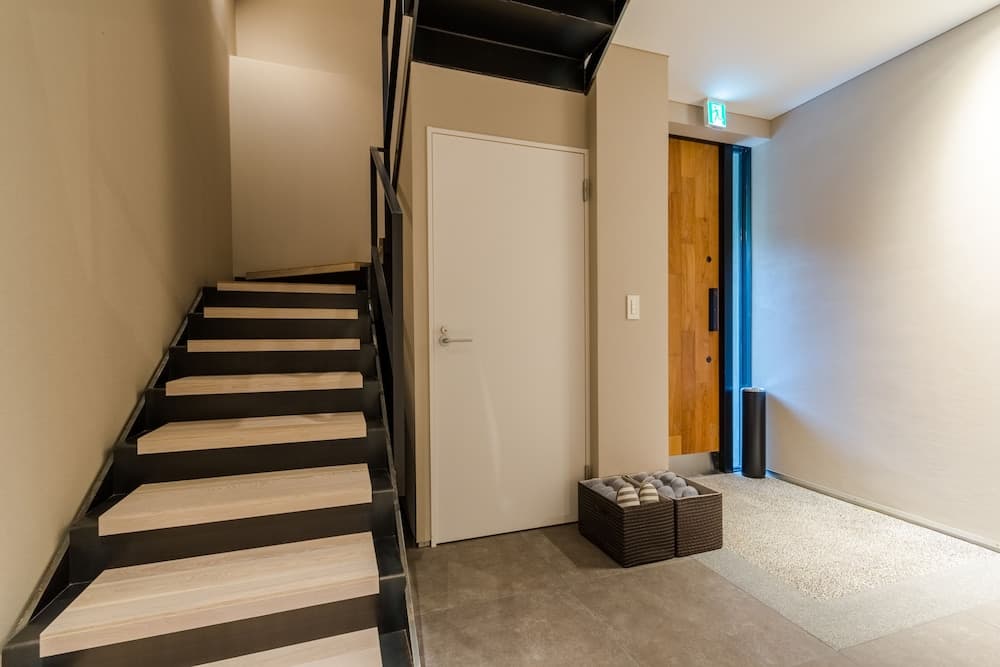 Interior entrance