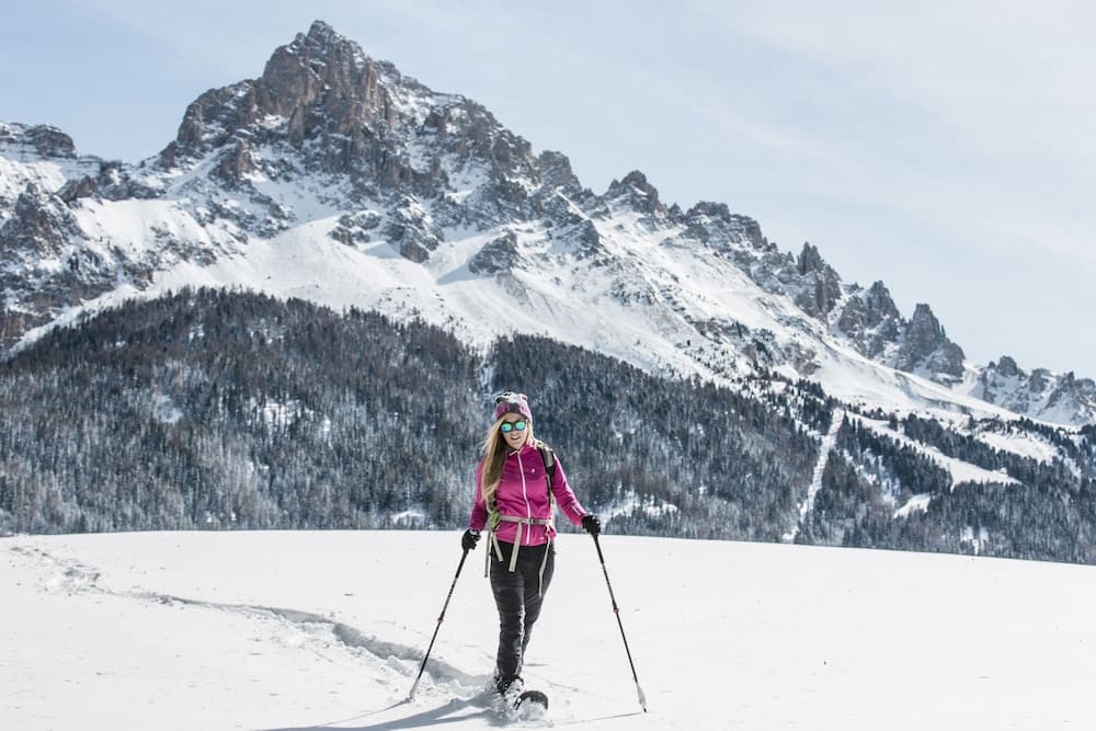 Snowshoeing