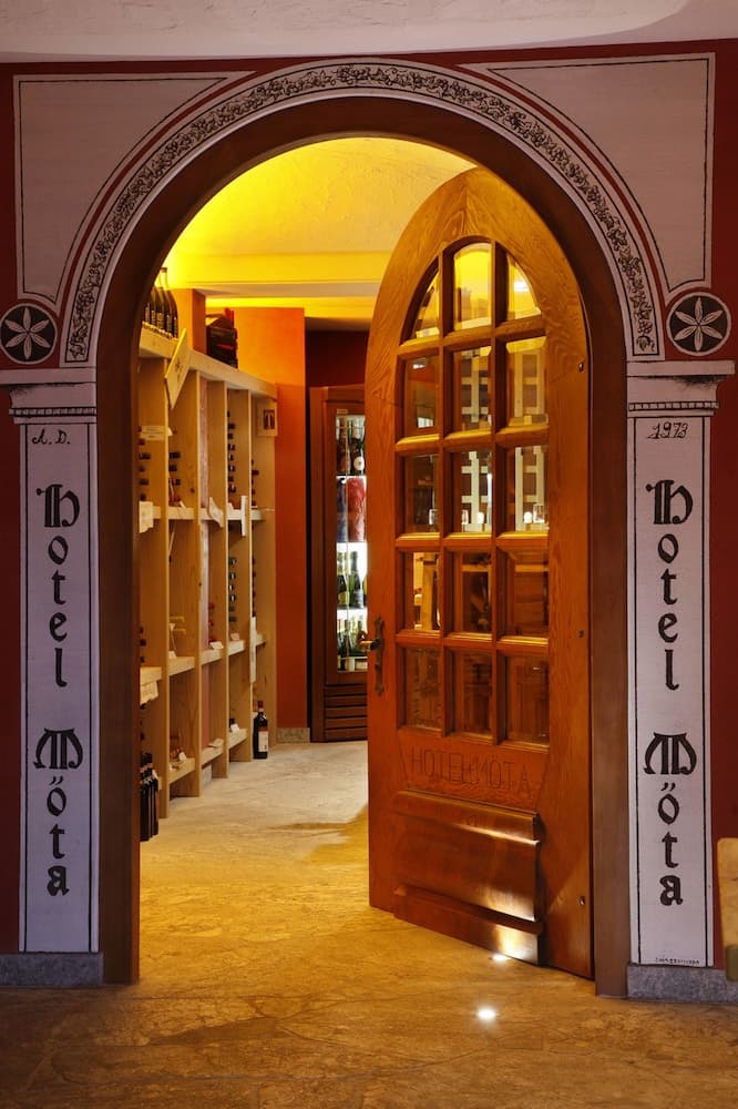 Interior entrance