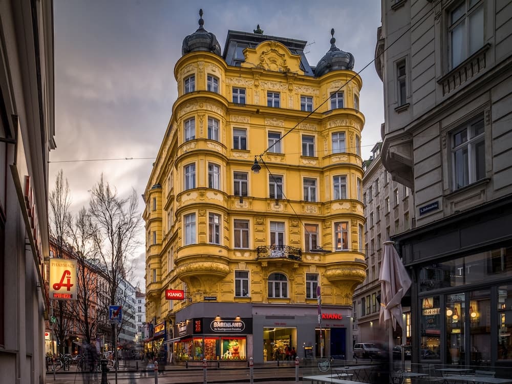 Front of property - evening/night