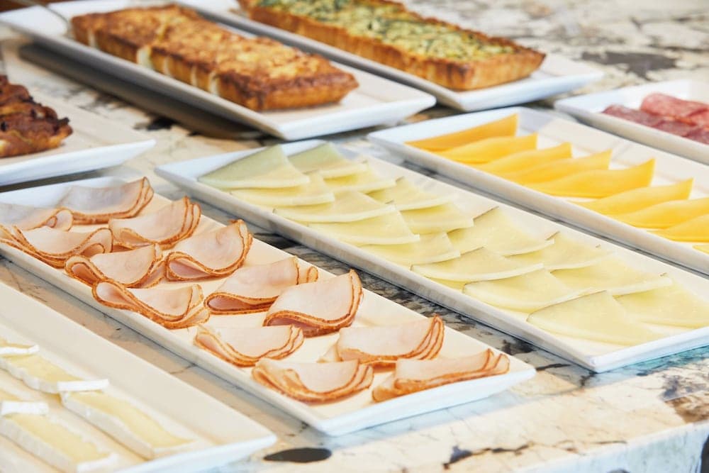 Breakfast buffet