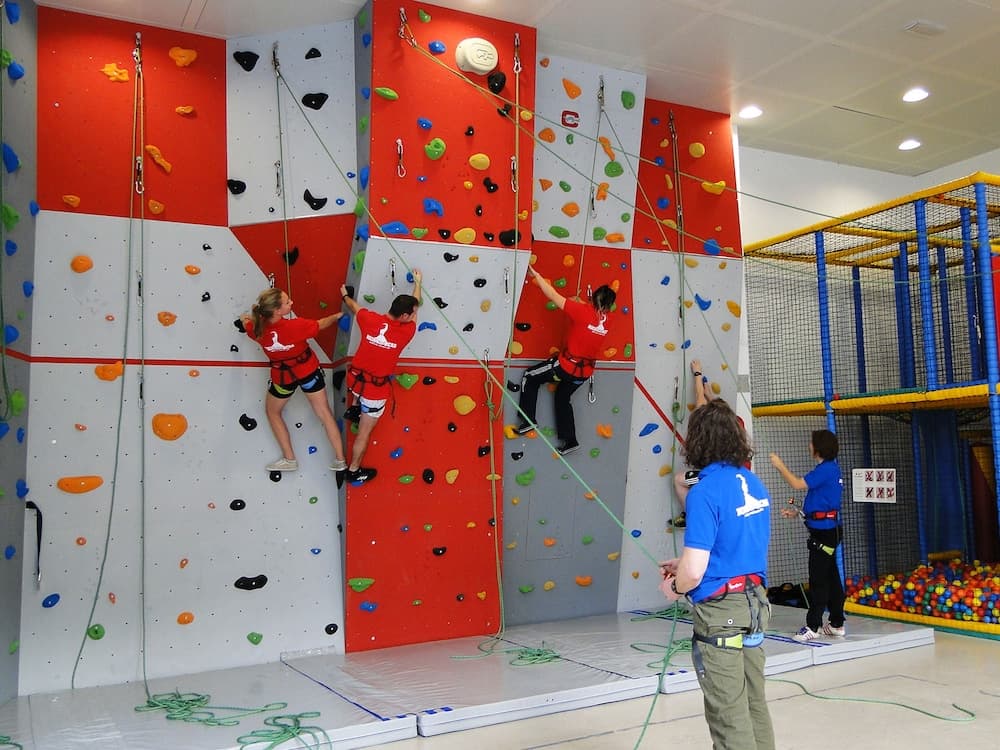 Rock climbing wall - indoor