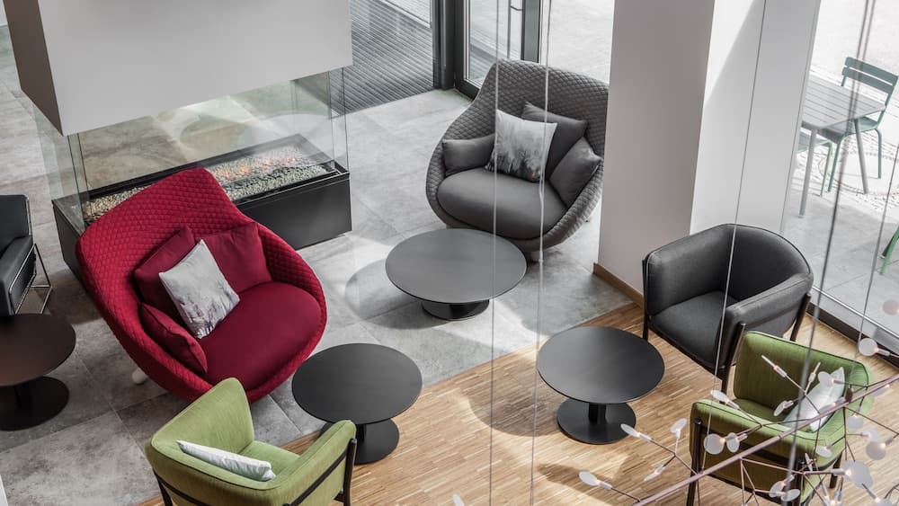 Lobby sitting area