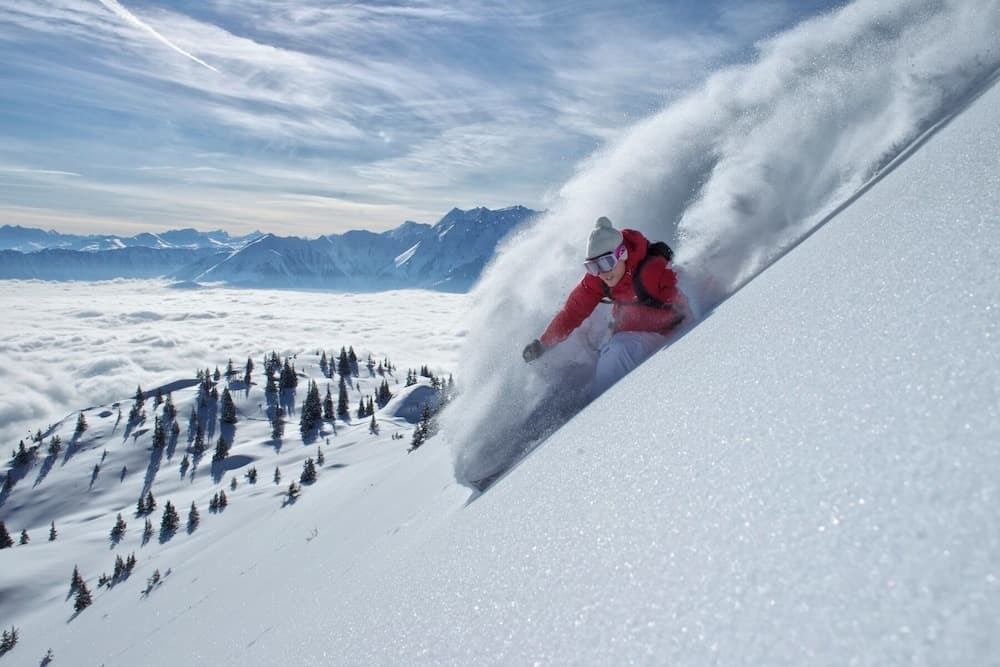 Skiing
