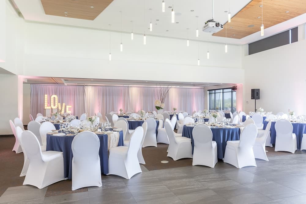 Indoor wedding