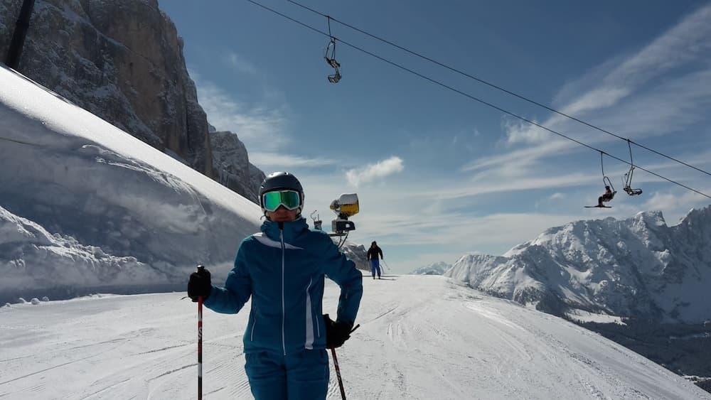 Skiing