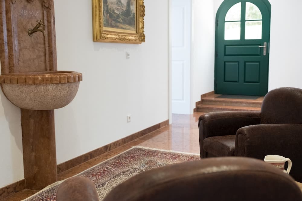Interior entrance