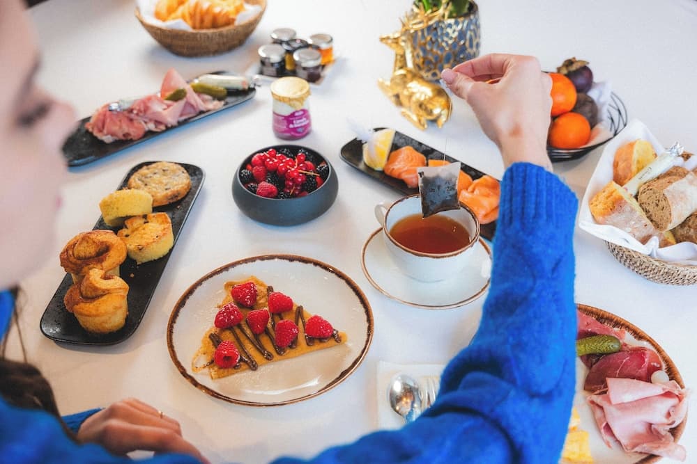 Breakfast buffet