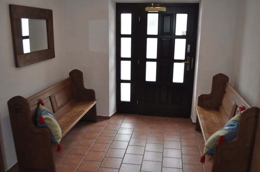 Interior entrance
