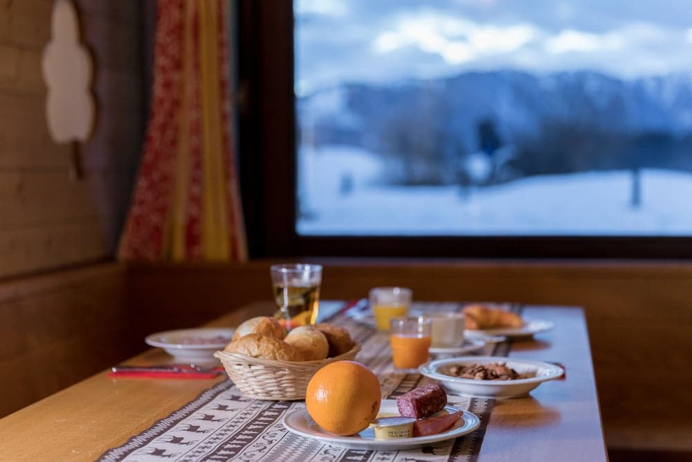 Breakfast area