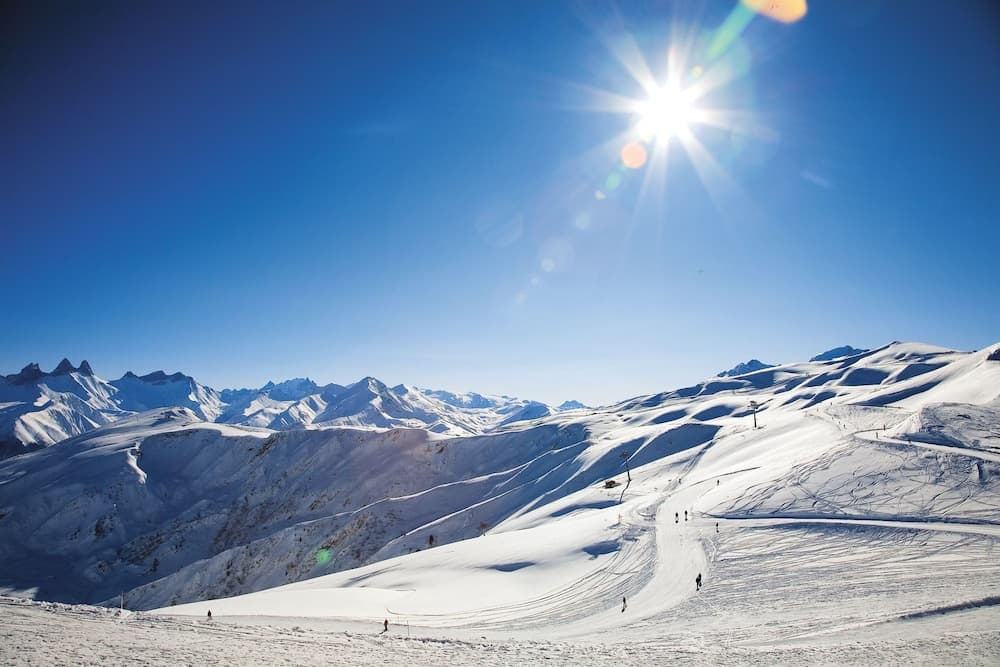 Skiing