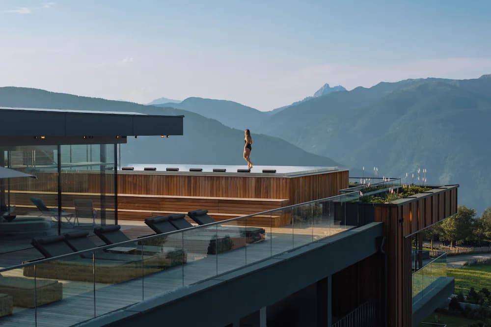 Rooftop pool