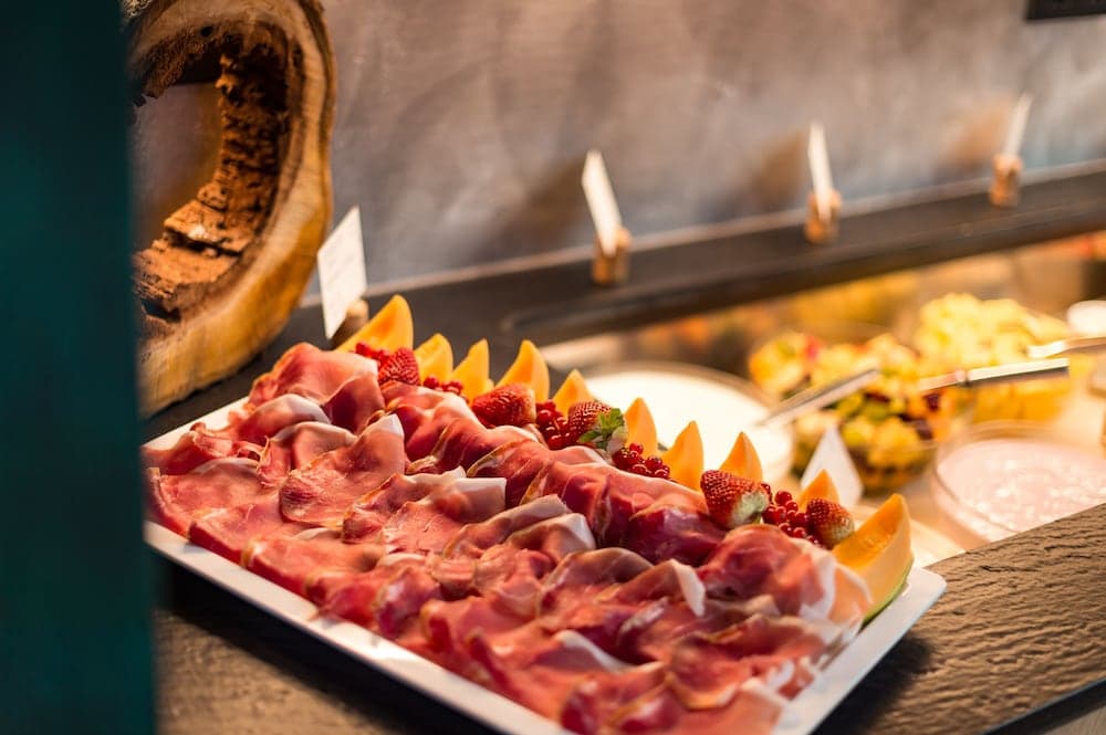 Breakfast buffet