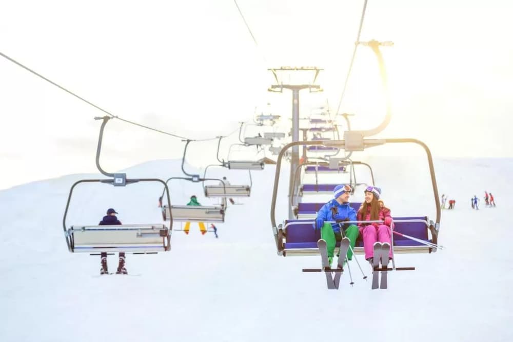 Skiing