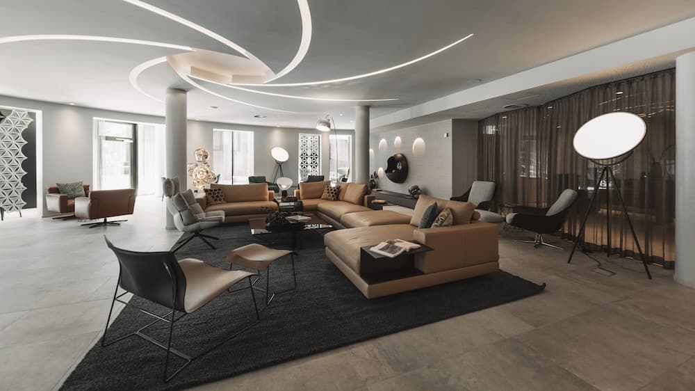 Lobby sitting area