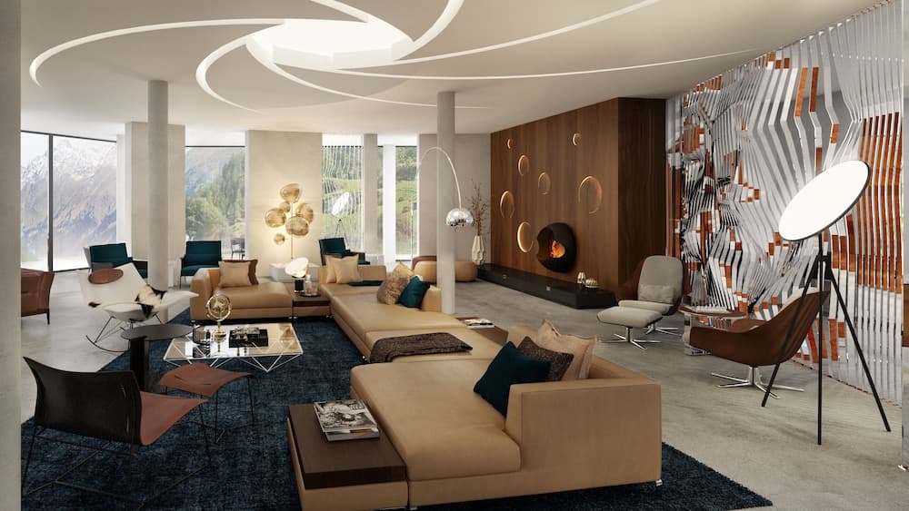 Lobby lounge