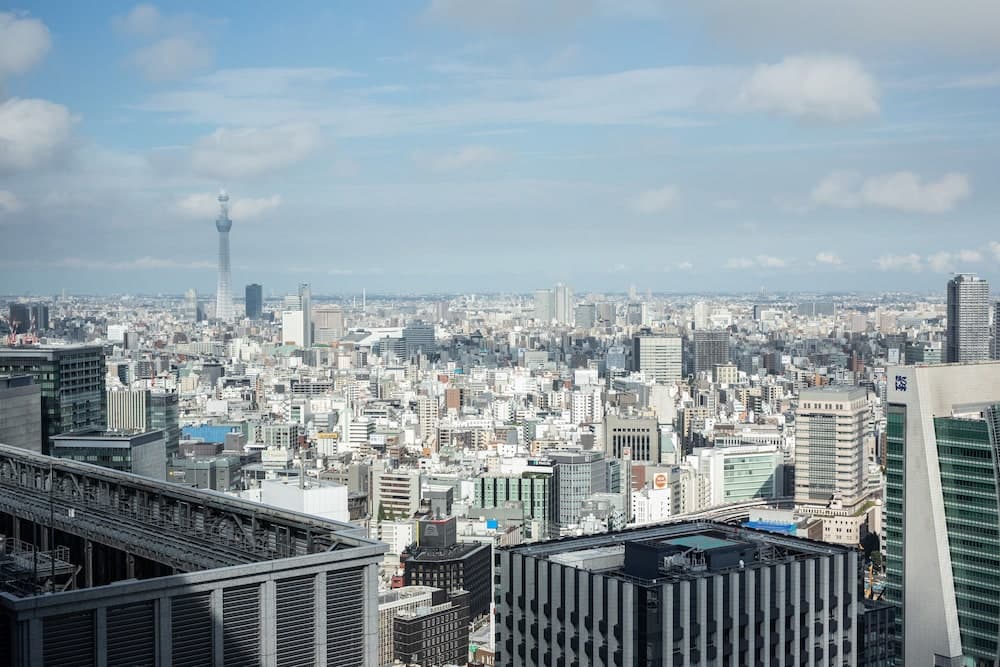 City view from property