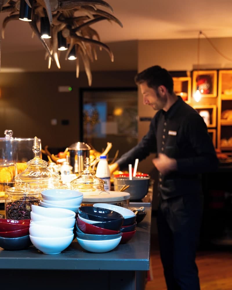 Breakfast buffet