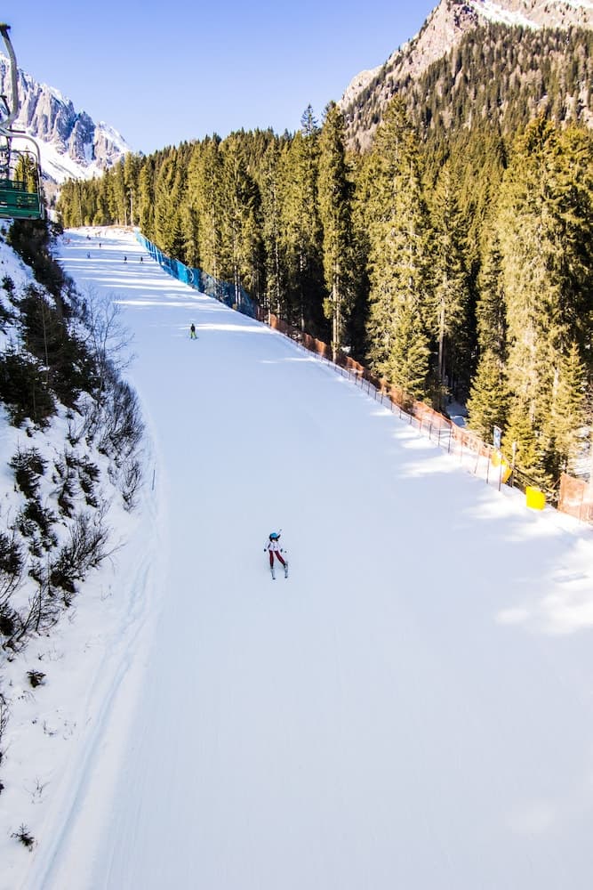 Skiing