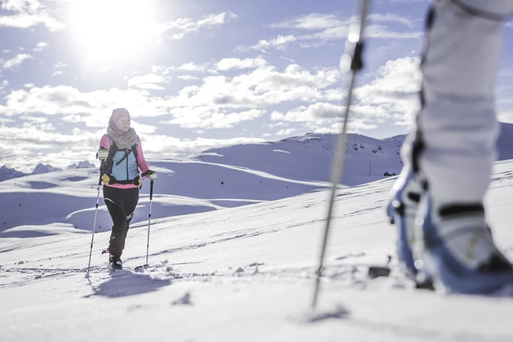 Snowshoeing