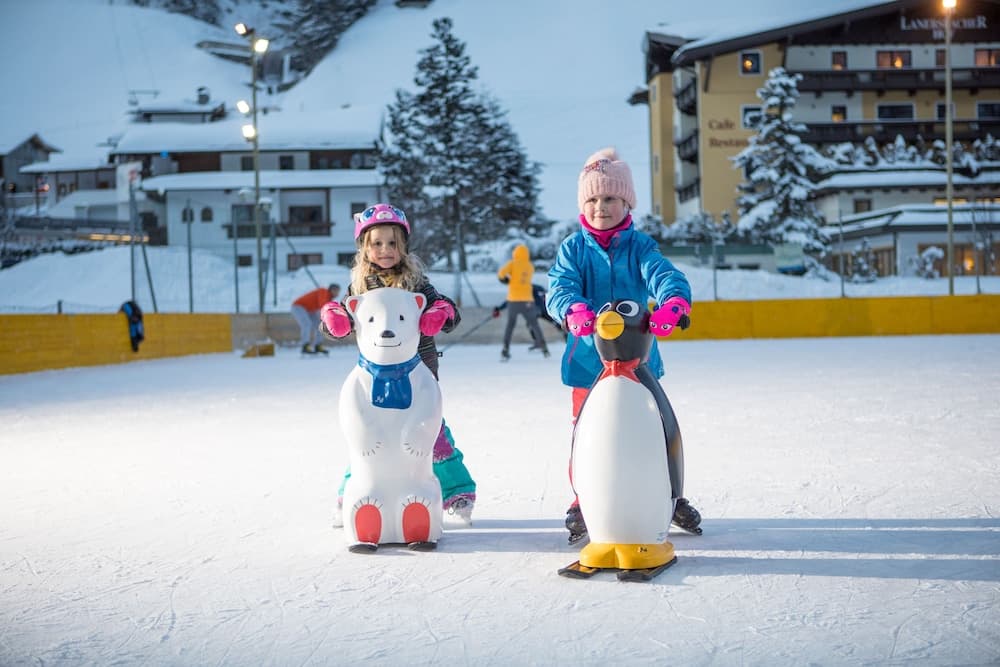 Ice skating
