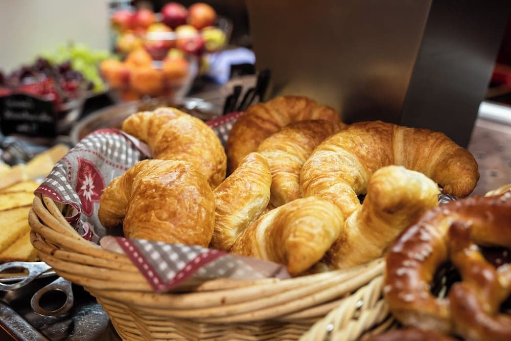 Breakfast buffet