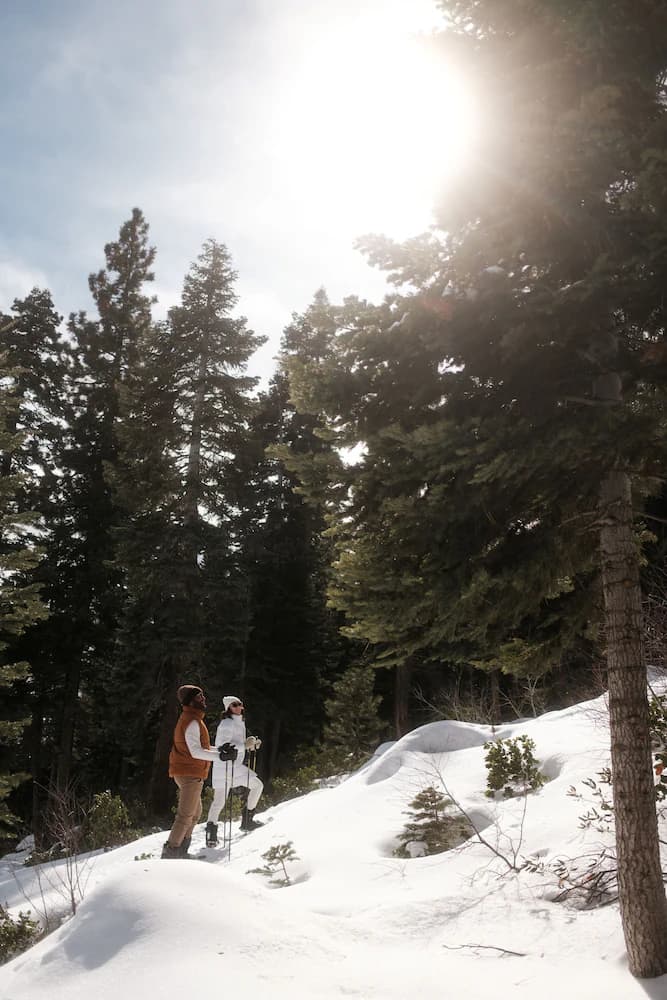 Snowshoeing