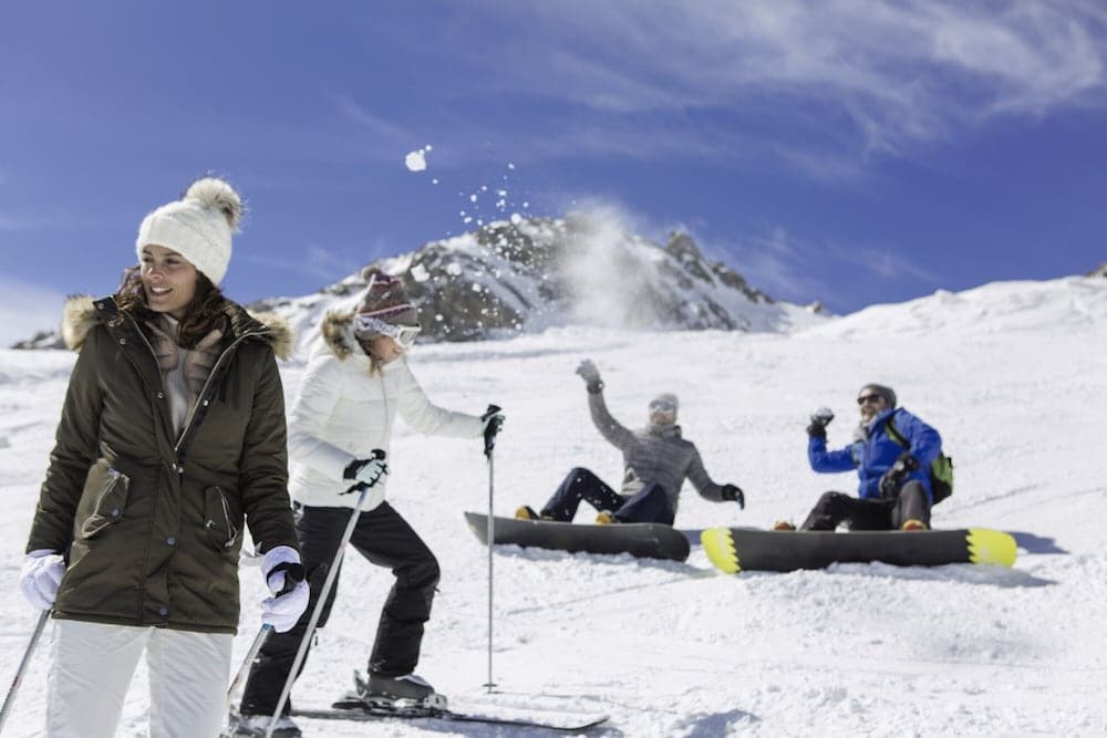 Skiing