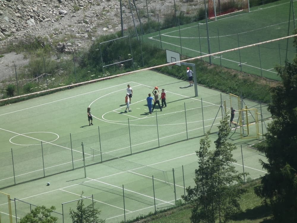 Basketball court