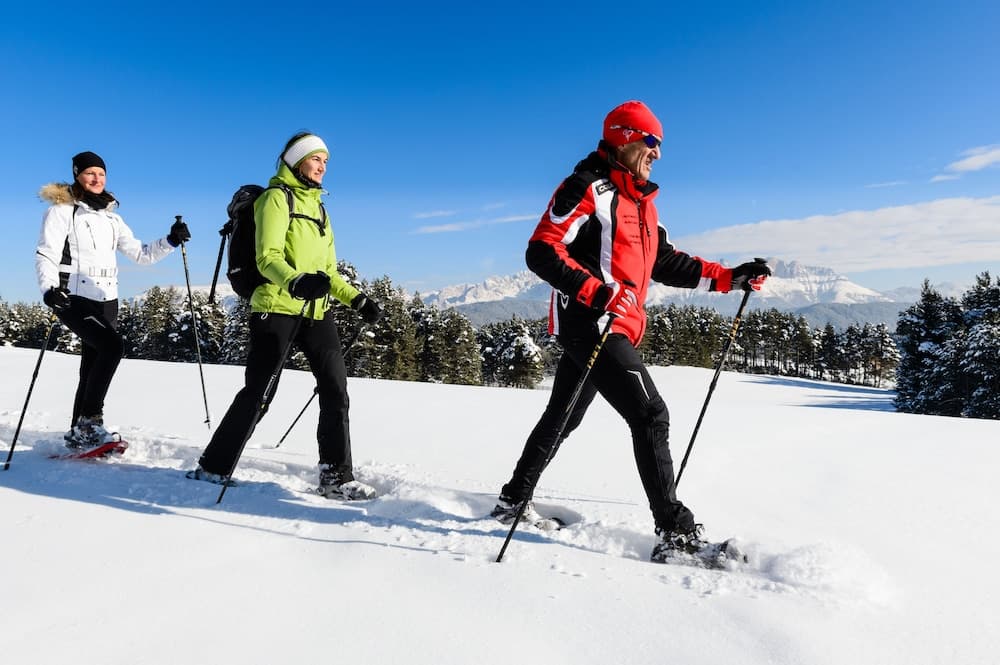 Snowshoeing
