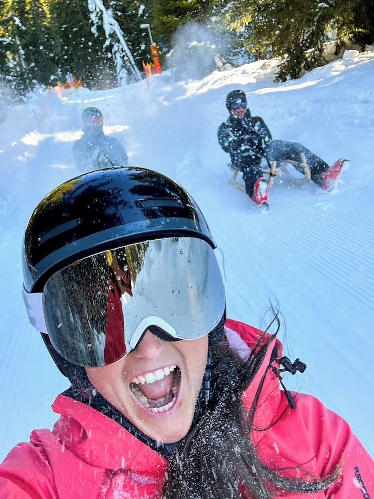 Sledding