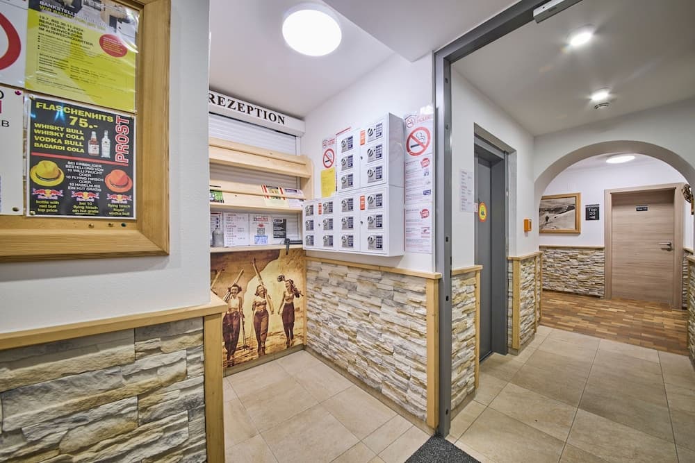 Interior entrance
