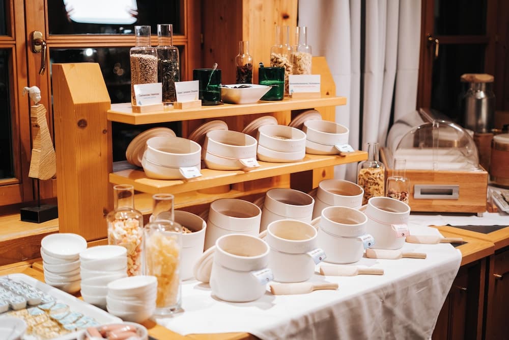 Breakfast buffet