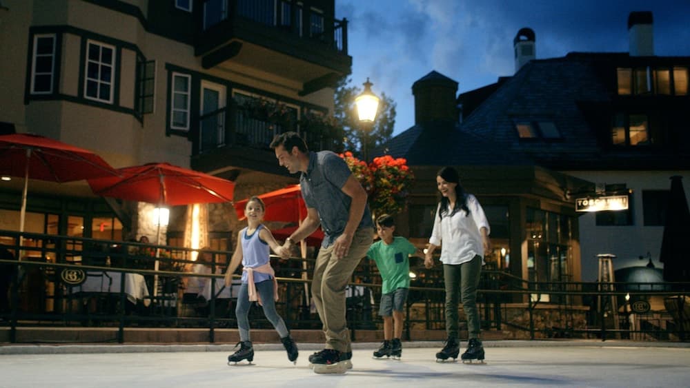 Ice skating