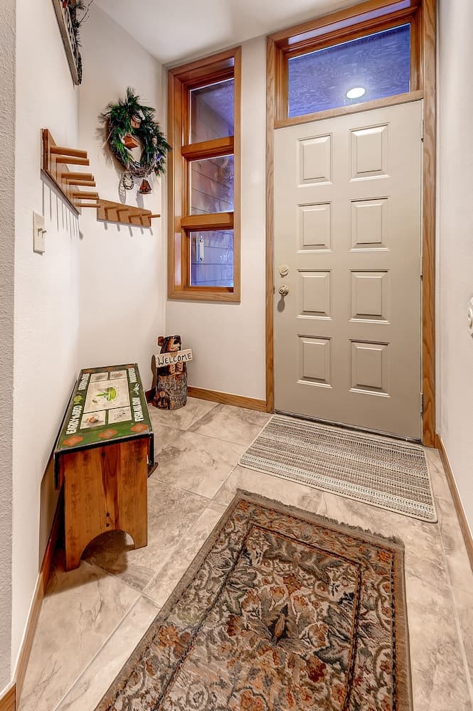 Interior entrance