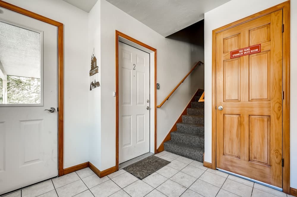 Interior entrance