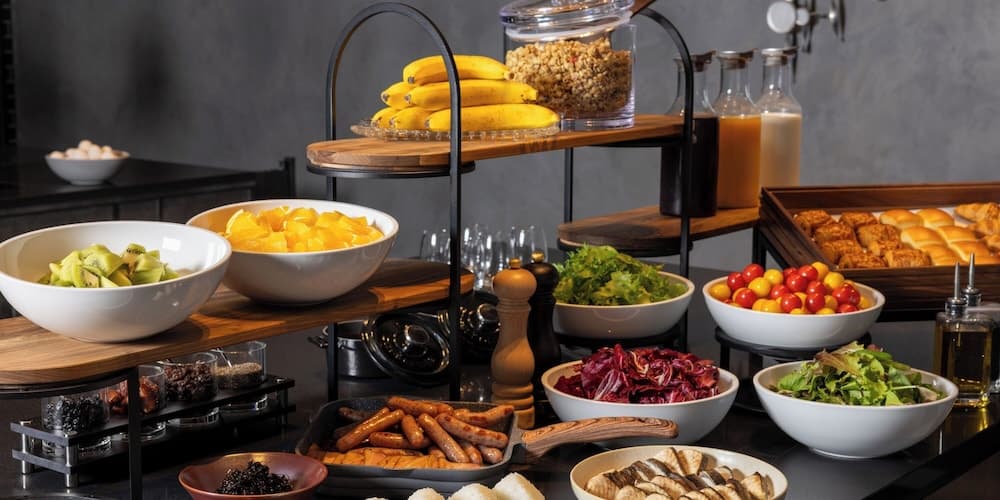 Breakfast buffet